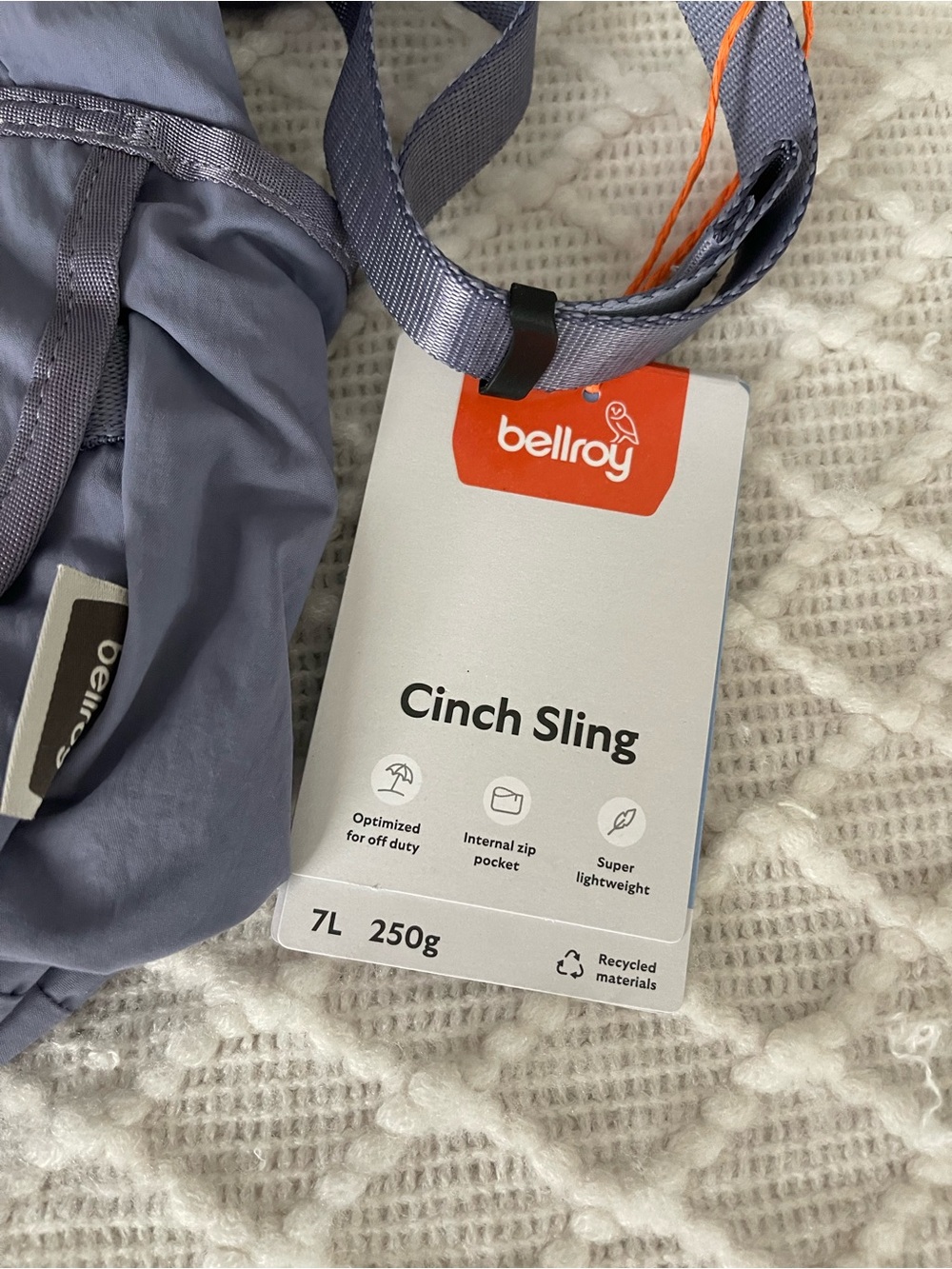 Bellroy Cinch Sling- Lavender Haze - Picture 10 of 10